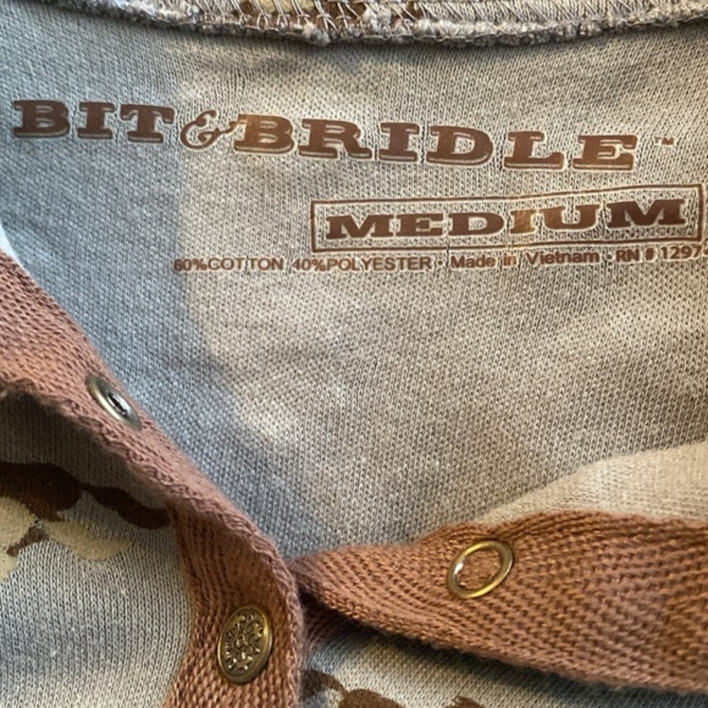 Bit & Bridle Long Sleeve Top - Picture 4 of 5